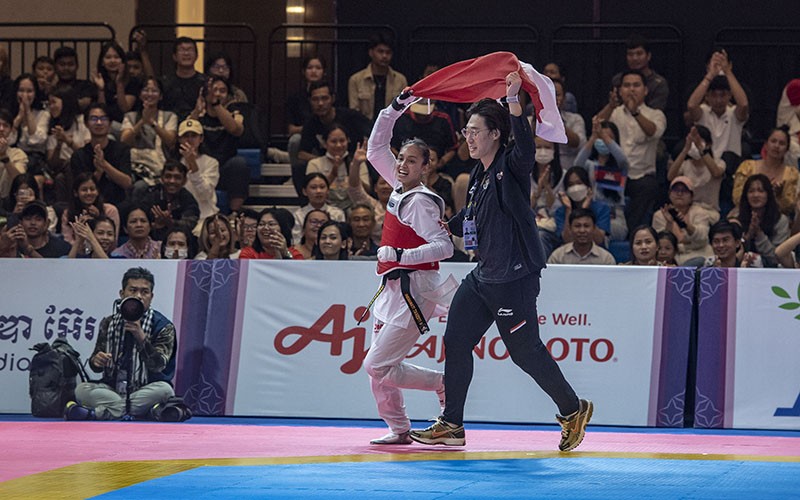Megawati Rebut Medali Emas Taekwondo SEA Games 2023 - Bagian 2