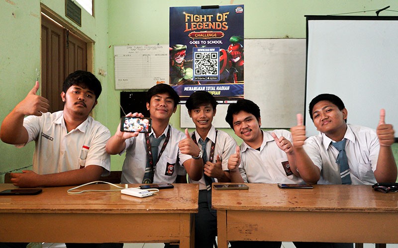 Serunya Mabar Game Fight of Legends di SMK Tunas Pembangunan - Bagian 4