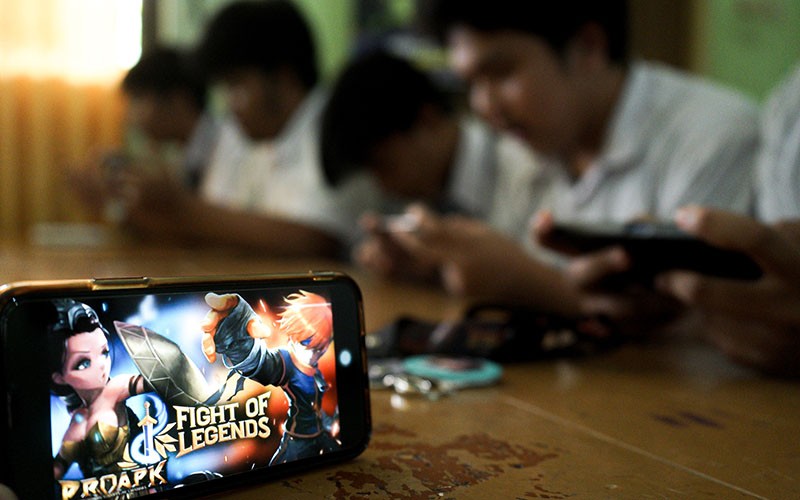 Serunya Mabar Game Fight of Legends di SMK Tunas Pembangunan - Bagian 5