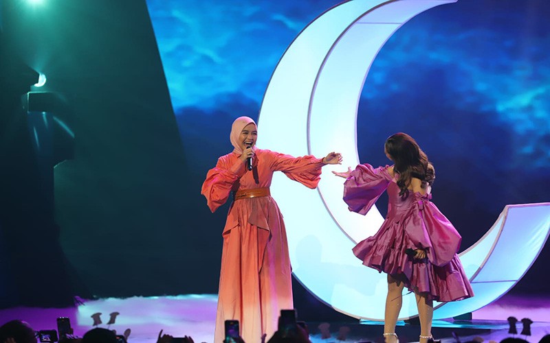 Penampilan Salma Salsabila feat Ziva Magnolya di Grand Final Indonesian Idol - Bagian 3