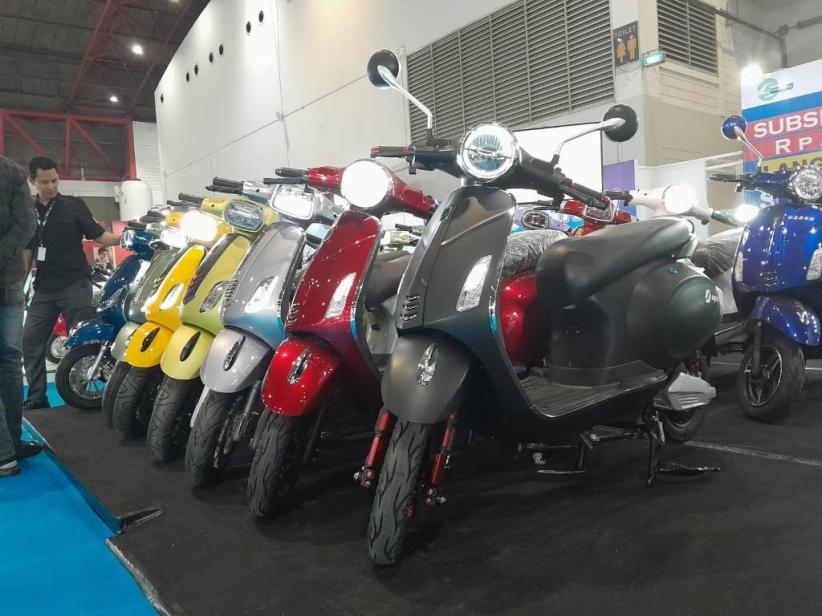 Berburu Motor Listrik Bergaya Vespa Di Pevs 2023 Ini Pilihannya Bagian 3 2534