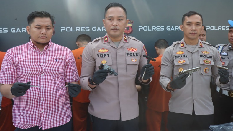 5 Pelaku Curanmor Ditangkap Tim Sancang di Malangbong dan Tarogong Kaler Garut