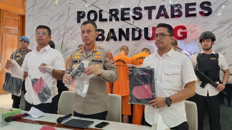 4 Remaja Luka Parah Dikeroyok di Coblong Bandung, 5 Anggota Geng GBR Ditangkap