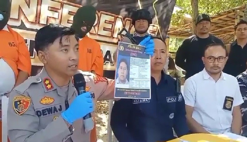 Polisi Tangkap DPO Penyelundupan Penyu Hijau di Jembrana Bali