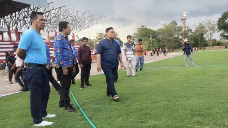 Renovasi Stadion 29 November Sampit, Bupati Kotim: Saya Akan Undang Klub Luar Main di Sini