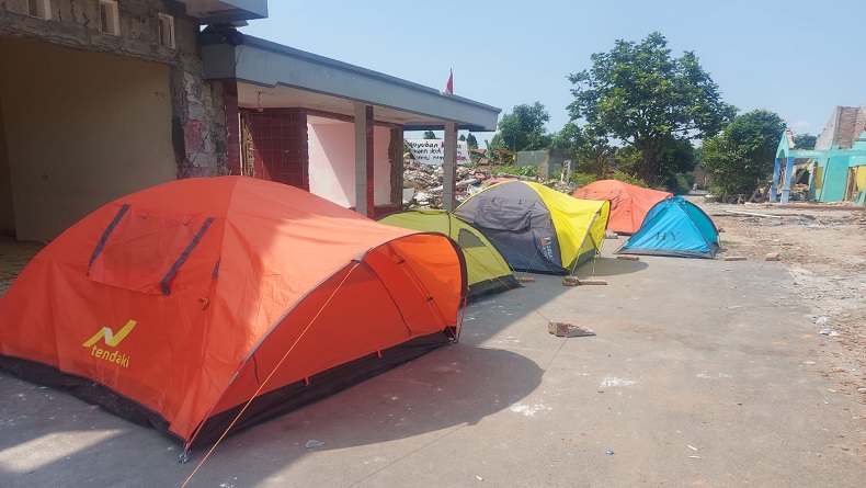 Rumah Digusur untuk Tol Solo-Yogyakarta, 6 Warga Klaten Tinggal di Tenda