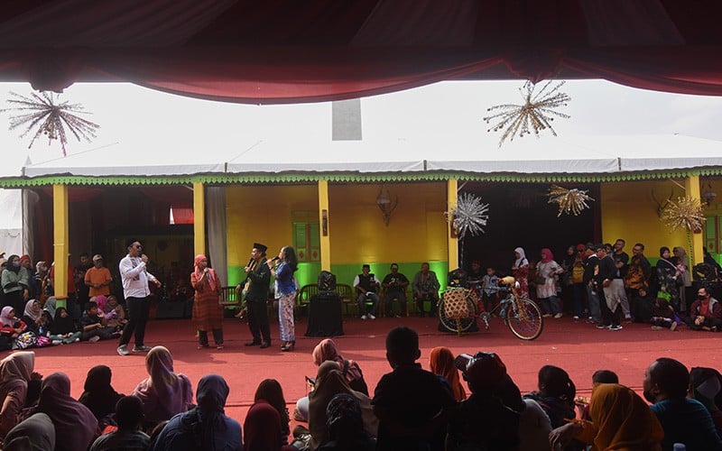 Kemeriahan Lebaran Betawi 2023 di Kawasan Monas - Bagian 3