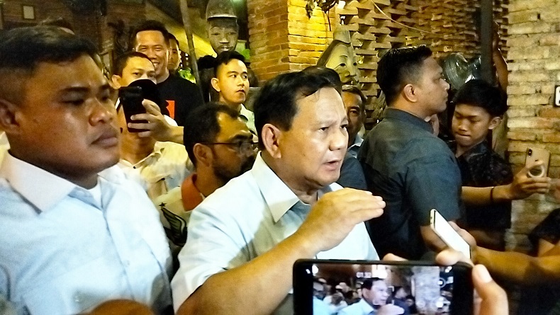 Resmi Dapat Dukungan, Prabowo Undang Relawan Jokowi ke Hambalang