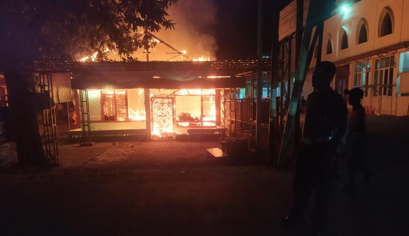 Pondok Pesantren di Blora Terbakar, 1 Santri Luka Bakar