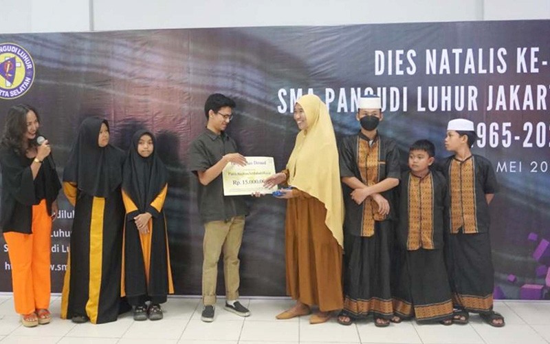 Rayakan 58 Tahun, SMA Pangudi Luhur Jakarta Berbagi Kasih kepada Sesama - Bagian 1
