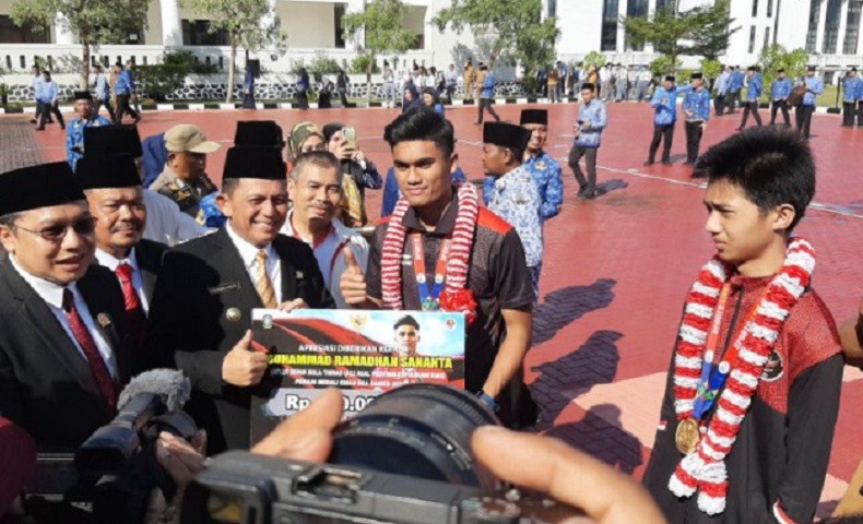 Timnas U-22 Raih Emas, Gubernur Kepri Guyur Bonus Rp100 Juta untuk Ramadhan Sananta