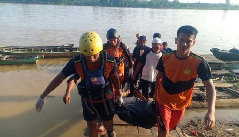 Diduga Kesurupan, Pemuda yang Tenggelam di Sungai Batanghari Ditemukan Tewas
