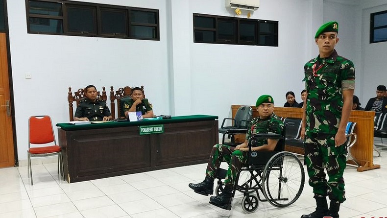 Ini Tampang 2 Oknum TNI Dituntut Hukuman Mati Kasus Bawa 75 Kg Sabu 