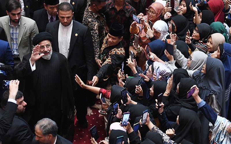 Presiden Iran Ebrahim Raisi Kunjungi Masjid Istiqlal - Bagian 1