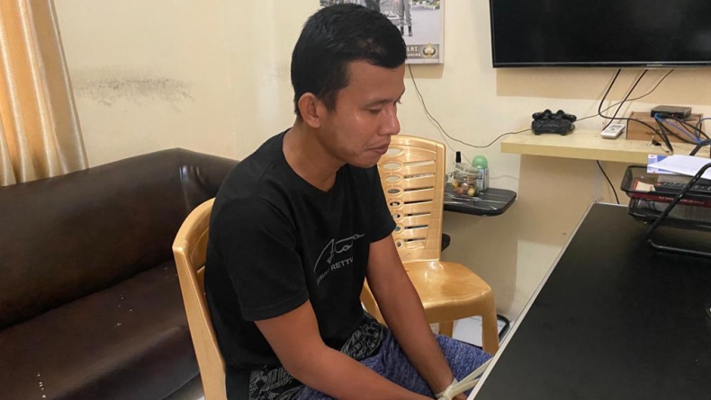 Ganjal Mesin ATM Pakai Tongsis, Pria Asal Tanggamus Ditangkap Polisi 