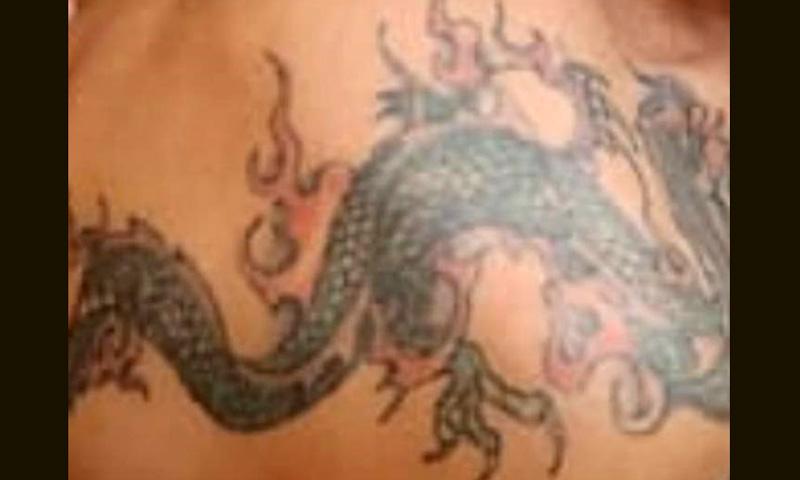 Penampakan Tato Naga Jasad Korban Termutilasi yang Ditemukan di Solo dan Sukoharjo
