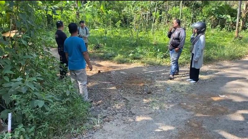 Pria Terkapar Bersimbah Darah di Jalan Gegerkan Warga Banjarnegara