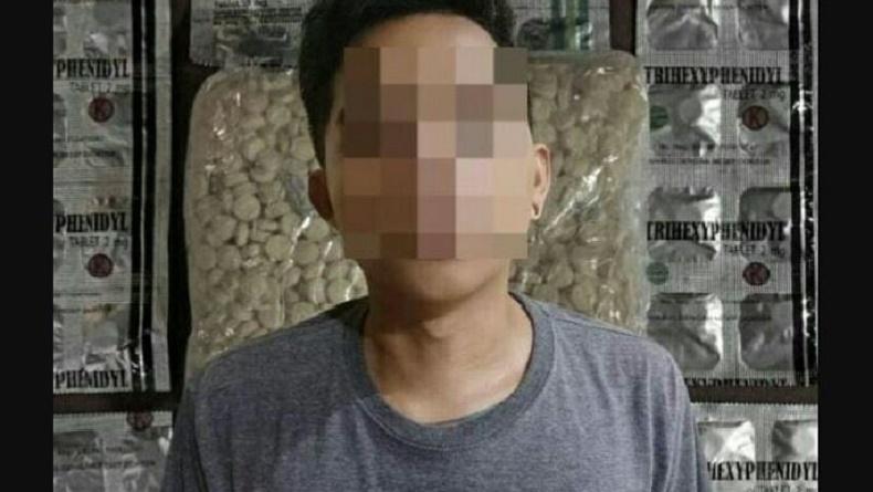 Polisi Tangkap Pengedar Obat Keras di Manado, Sita Lebih dari 2.000 Butir Trihexyphenidyl