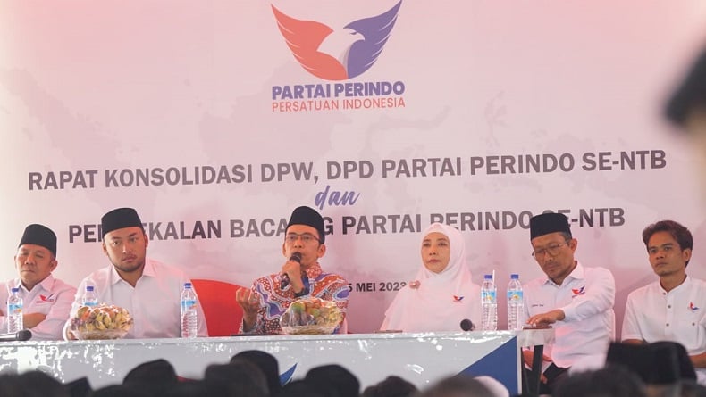 TGB Zainul Majdi Pesan Bacaleg Partai Perindo Belajar dari Presiden Jokowi