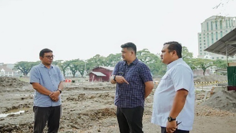Kawasan Lapangan Merdeka Medan Bakal Dilengkapi Bioskop hingga Museum