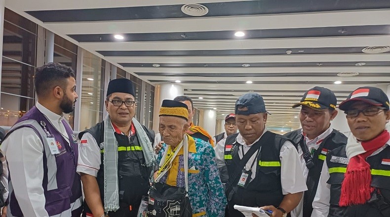 Tiba di Tanah Air, Harun Haji 119 Tahun Asal Pamekasan Bersyukur Sempurnakan Rukun Islam