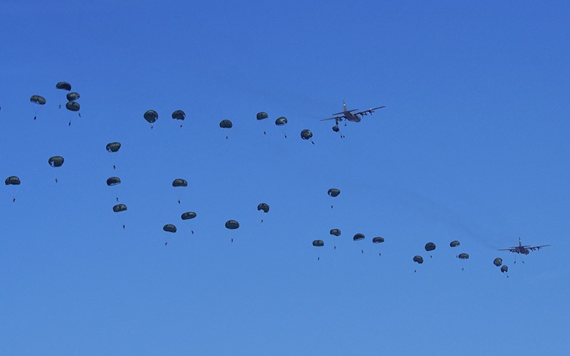 400 Prajurit Kopasgat TNI AU Ikuti Latihan Sikatan Daya 2023 - Bagian 1