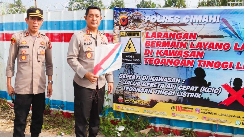 Selain Layangan, Ini Aktivitas Terlarang di Jalur Kereta Cepat Jakarta-Bandung