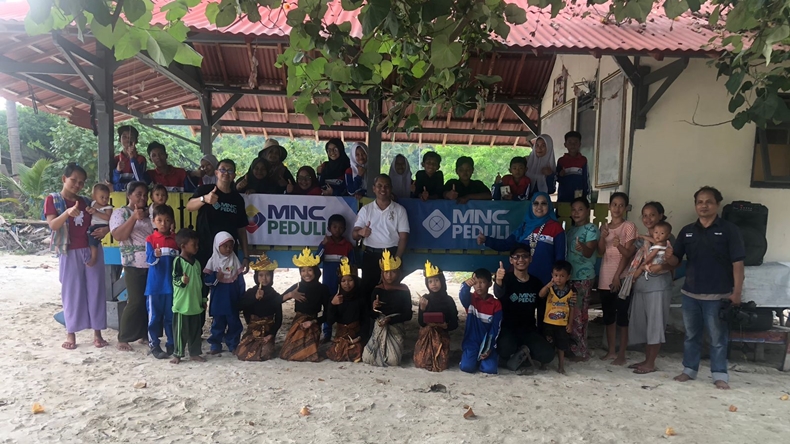 Dukung Pendidikan Literasi di Pesawaran Lampung, MNC Peduli Salurkan Donasi Buku Bacaan