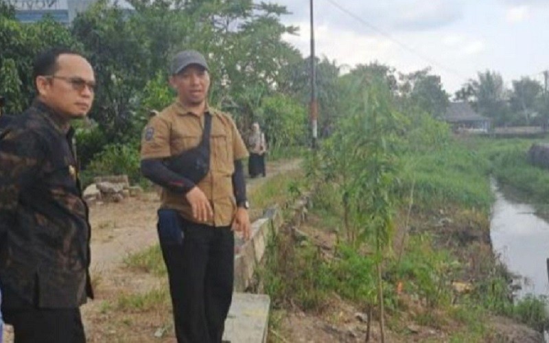 Cegah Banjir, Kolong Silok di Bangka Tengah Dikeruk 