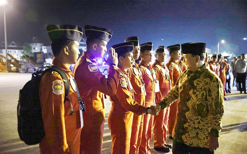 Tampil di Pameran Dirgantara Internasional, Tim Jupiter TNI AU Diberi Selamat Prabowo - Bagian 2