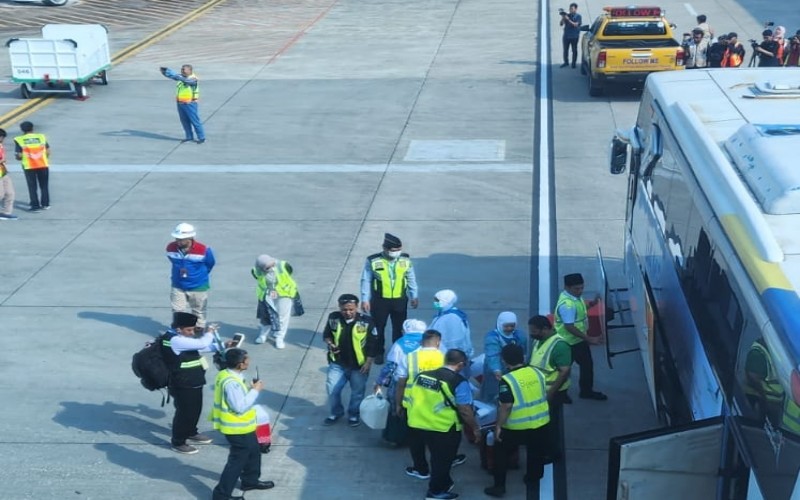 1 Jemaah Calon Haji Embarkasi Palembang Tunda Keberangkatan karena Sakit