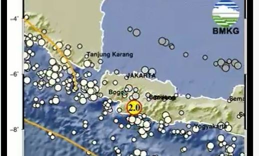 Gempa Hari Ini M 2,0 Guncang Sukabumi Minggu 28 Mei 2023, BMKG: Kedalaman 11 Km