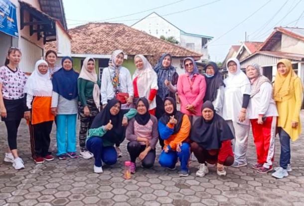 Gelar Senam Bersama di Palembang, Kartini Perindo Harap Warga Semakin Mengenal Partai Perindo