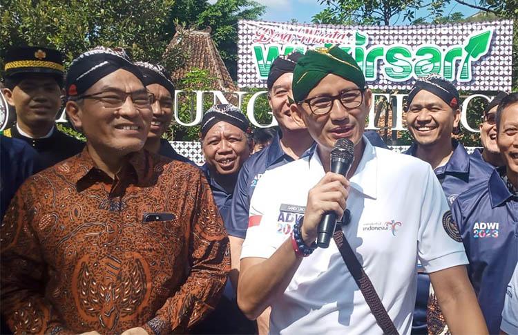 Sandiaga Uno Sebut Geliat Pariwisata DIY Mulai Bangkit, Wisatawan Diarahkan ke Desa Wisata