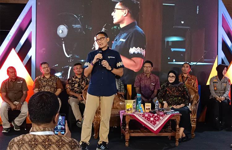 Menparekraf Sandiaga Uno Sebut Kulonprogo Miliki Potensi Ekonomi Kreatif Kriya dan Kuliner