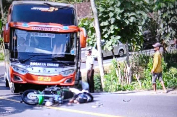Kecelakaan di Gunungkidul, 2 Motor Adu Banteng Akibatkan 2 Pengendara Terluka Parah