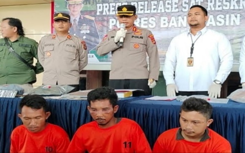3 Tersangka Pembunuhan Tauke Sawit di Banyuasin Terancam Hukuman Mati