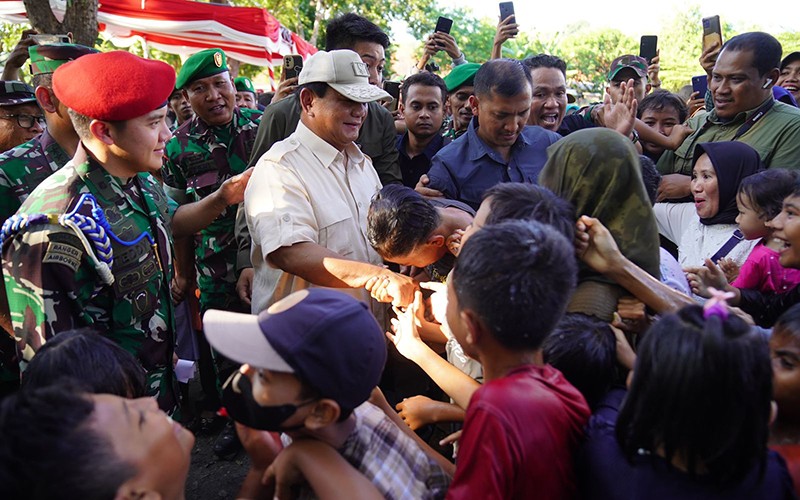 Gerak Cepat Cegah Ancaman Krisis Air, Prabowo Resmikan 11 Sumber Mata Air di Sumbawa - Bagian 1