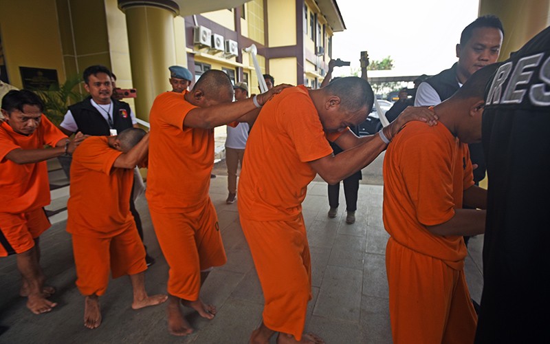 Tampang 6 Begal Sering Beroperasi di Kota Serang - Bagian 1