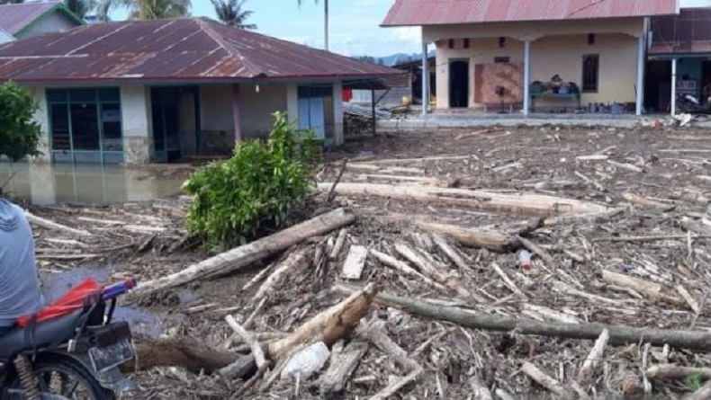 Banjir di Parigi Moutong, 3 Rumah Hanyut, 1 Orang Tewas