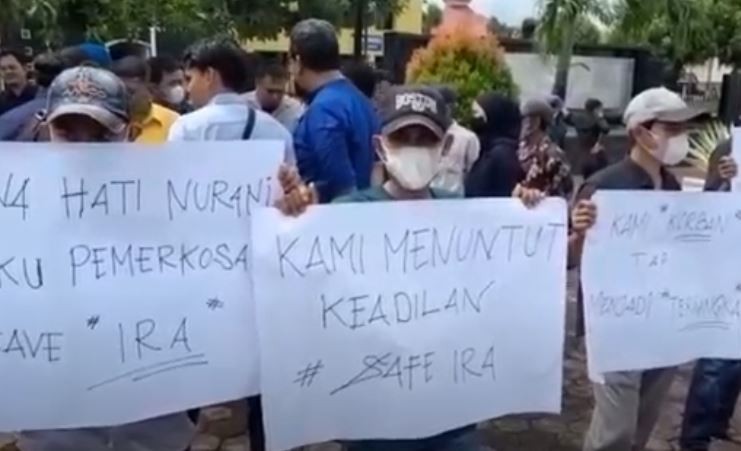 ART Diduga Diperkosa Anak Majikan hingga Melahirkan Jadi Tersangka, Keluarga Gelar Demo