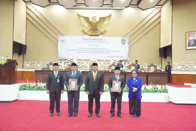Pemprov Kalteng Raih Opini WTP dari BPK, Wagub: Ini yang ke-9 Kalinya