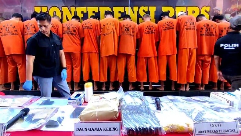 Ungkap 29 kasus Narkoba di Cirebon, Polisi Tangkap 33 Pengedar