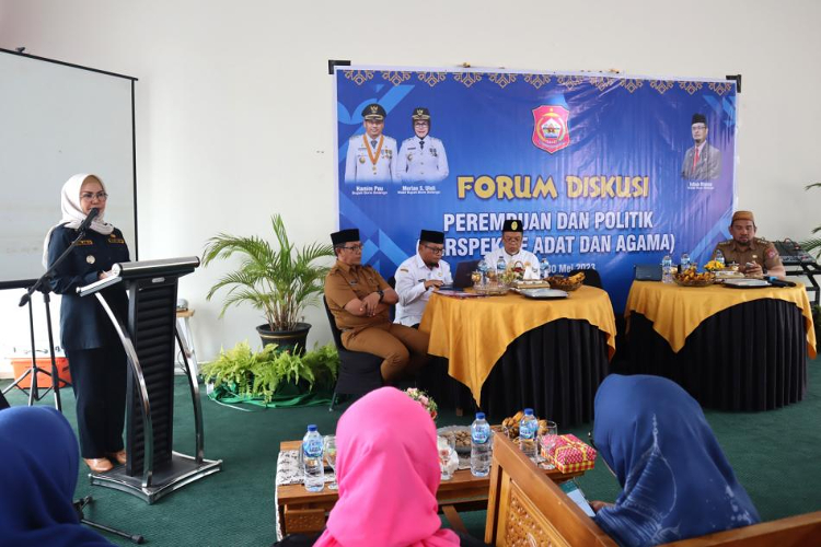 Hadiri Forum Diskusi, Wabup Bone Bolango Tegaskan Ingin Kontribusi untuk Perempuan