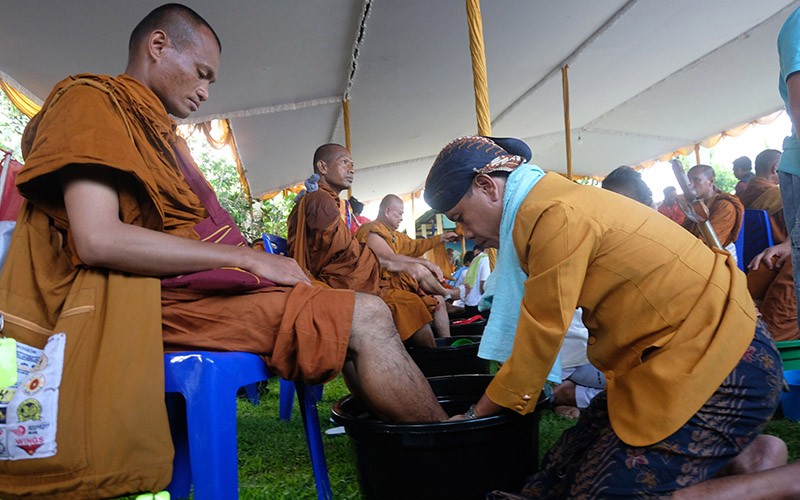 Tiba di Candi Borobudur, Perjalanan 2.600 Kilometer 32 Biksu Berakhir - Bagian 2