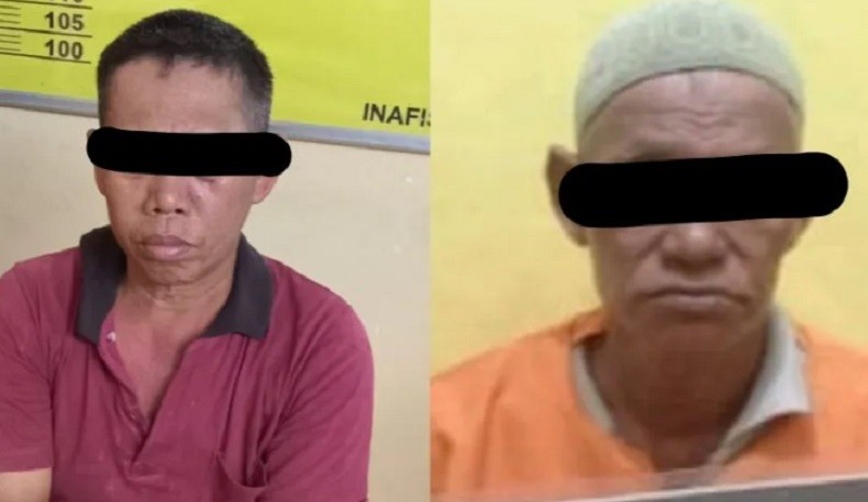 Bakar Lahan Tanpa Izin, 2 Kakek di Rokan Hilir Ditangkap Polisi
