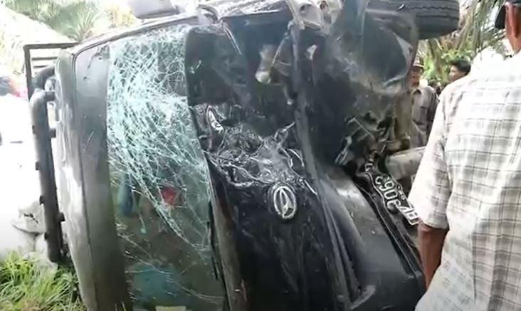 Kecelakaan Hari Ini di Asahan, 2 Emak-Emak Tewas Ditabrak Pikap Gran Max