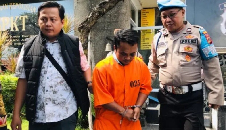 Hantam Kepala Sopir Bus Pakai Palu, Buruh Proyek di Bali Ditangkap