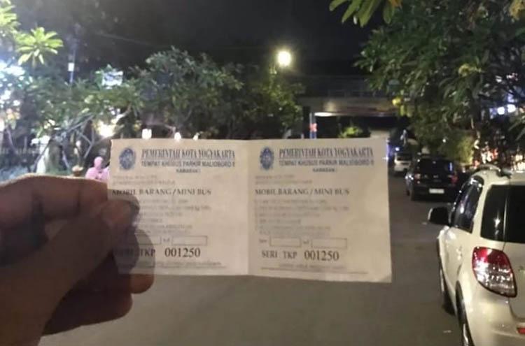Parkir Nuthuk Kembali Muncul di Seputaran Malioboro Yogyakarta 