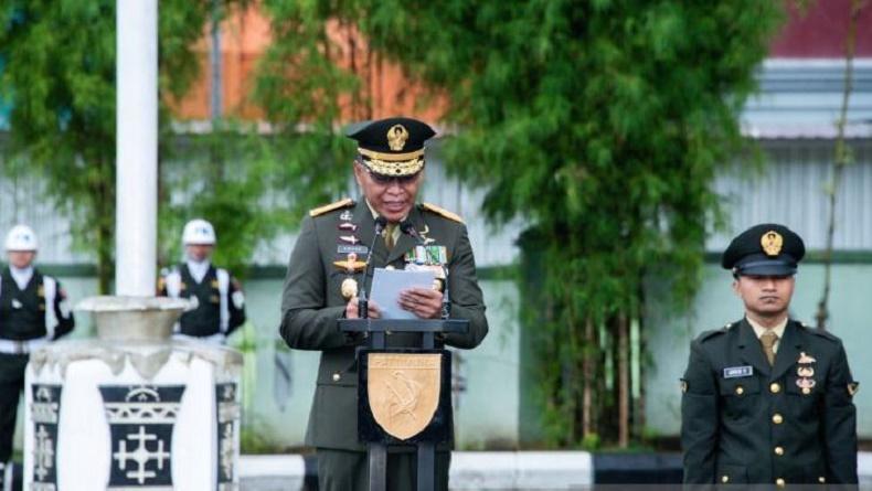 Kasdam Pattimura: TNI Harus Jadi Pemersatu Bangsa dan Terus Bersinergi dengan Polri
